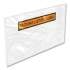 Coastwide Professional Packing List Envelope, Top-Print Front, 10 x 5.5, Clear/Orange, 1,000/Carton (688524)