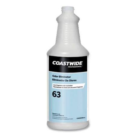 Plastic Bottle with Graduations, For Use With Coastwide Professional 63 Odor Eliminator Carpet Cleaner, 32 oz (24392550)