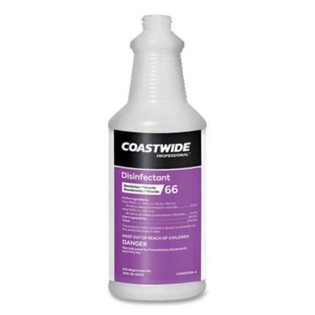 Plastic Bottle with Graduations, For Use With Coastwide Professional 66 Disinfectant, 32 oz (24392551)
