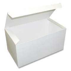 Dixie Tuck-Top One-Piece Paperboard Take-Out Box, 9 x 5 x 4.5, White, 250/Carton (24451835)
