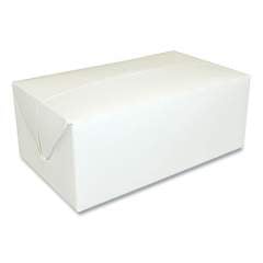 Dixie Fast-Top One-Piece Paperboard Take-Out Box, 7 x 4.25 x 2.75, White, 500/Carton (24451855)