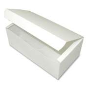 Dixie Tuck-Top One-Piece Paperboard Take-Out Box, 7 x 4.25 x 2.75, White, 300/Carton (310PLN)
