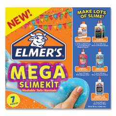 Elmer's Mega Slime Kit, Five 5 oz Glues, 8.75 oz and 2.3 oz Magical Liquid, Assorted Colors (24445047)