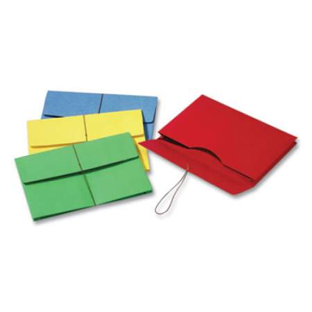 Pendaflex Paper Envelope Wallet, 2" Expansion, Legal Size, Assorted Colors, 50/Box (245ASST)