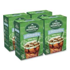Green Mountain Coffee Alpine Roast Cold Brew SteePack Filters, 4.23 oz SteePack, 2/Pack (24404557)