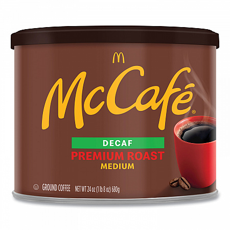Ground Coffee, Premium Roast Decaf, 24 oz Can (079737)