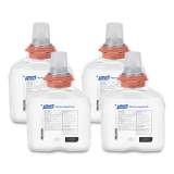 PURELL Waterless Surgical Scrub Gel Hand Sanitizer, 1,200 mL Refill Bottle, Fragrance-Free, For TFX Dispenser, 4/Carton (548504)