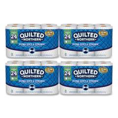 Quilted Northern Ultra Soft and Strong Bathroom Tissue, Double Rolls, Septic Safe, 2-Ply, White, 164 Sheets/Roll, 48 Rolls/Carton (24445038)
