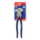 Workpro Fence Pliers, 10" Long, Drop-Forged Carbon Steel, Blue/Red Soft-Grip Handle (W031038WE)