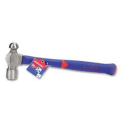 Workpro Ball Pein Hammer, 24 oz, 12" Blue/Red Rubberized Fiberglass Handle (24394578)