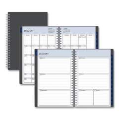 Blue Sky Passages Weekly/Monthly Planner, 8 x 5, Charcoal Cover, 12-Month (Jan to Dec): 2022 (100010)