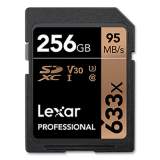 Lexar SDXC Memory Card, UHS-I U1 Class 10, 256 GB (256CBNL633)