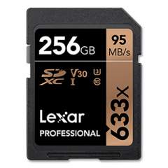Lexar SDXC Memory Card, UHS-I U1 Class 10, 256 GB (24414113)