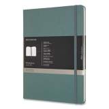 Moleskine Professional Notebook, Hardcover, 1 Subject, Narrow Rule, Forest Green Cover, 9.75 x 7.5, 192 Sheets (620817)