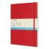 Moleskine Classic Softcover Notebook, Quadrille (Dot Grid) Rule, Scarlet Red Cover, 10 x 7.5, 80 Sheets (24359868)
