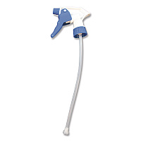 Smazer General Purpose Trigger Sprayer, 10" Tube, Fits 32 oz Bottles with 28/400 Neck Thread, Blue/White (4902EA)