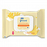 Hand and Body Wipes, Travel Pack, 1-Ply, Nonwoven Fiber, 7.3 x 7.5, Unscented, White, 25 Wipes/Pack (111773900)