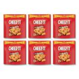 Cheez-It Baked Snack Crackers, Extra Toasty Cheese, 7 oz Bag, 6/Carton (11791)