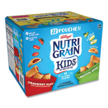 Kellogg's Nutri-Grain Soft Baked Breakfast Bar Minis, Variety Pack, (24444161)