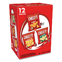 Baked Snack Crackers Variety Pack, Assorted Flavors, (8) 0.75 oz and (37) 1.5 oz Bags/Box (70000122)