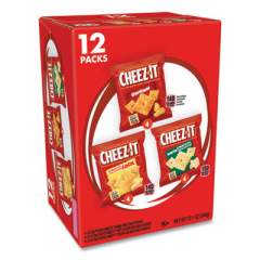 Cheez-It Baked Snack Crackers, Variety Pack, 0.75 oz Bag, 12/Box (24444165)