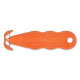Klever Kutter Kurve Blade Plus Safety Cutter, 5.75" Handle, Orange, 10/Box (24356310)