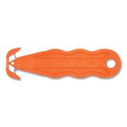 Klever Kutter Kurve Blade Plus Safety Cutter, 5.75" Handle, Orange, 10/Box (PLS100G)