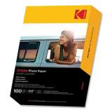 Kodak Photo Paper, 8 mil, 4 x 6, Glossy White, 100/Pack (24458926)