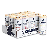 Draft Latte Cold Brew, Nitrous Infused Milk, Vanilla, 9 oz. Can, 12/Carton (LCT00002)