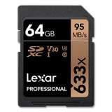 Lexar SDXC Memory Card, UHS-I U1 Class 10, 64 GB (24414103)