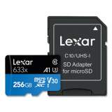Lexar microSDXC Memory Card, UHS-I U1 Class 10, 256 GB (MI256BBNL633)
