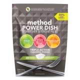 Method Power Dish Detergent Tabs, Lemon Mint, 45 Tabs/Pack (01761)
