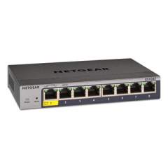 NETGEAR Gigabit Ethernet Smart Switch with Cloud Management, 16 Gbps Bandwidth, 512 KB Buffer, 8 Ports (24416356)