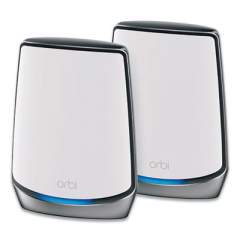 NETGEAR Orbi Whole Home AX6000 Mesh Wi-Fi System, 4 Ports, Tri-Band 2.4 GHz/5 GHz (24417079)