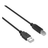 NXT Technologies USB Printer Cable, 6 ft, Black (24400007)