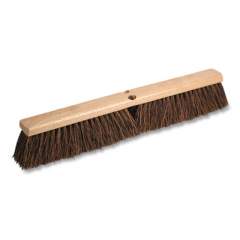 O'Dell Palmyra Street Broom Head, 18" Brush, 3.25" Bristles, Brown (849839)