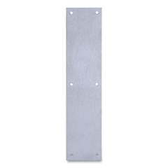 Tell Door Push Plate, 3.5 x 15, Satin Stainless Steel (24354992)