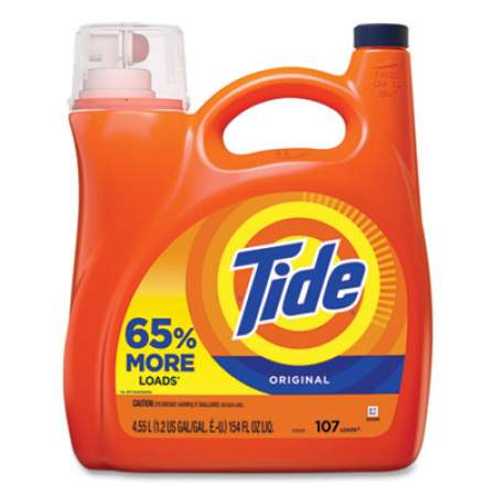 Tide HE Laundry Detergent, Original Scent, 107 Loads, 154 oz Pump Bottle (24434557)