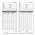uPunch HNTCL2050 Time Cards, Monthly, Two-Sided, 7.37 x 3.37, 50/Pack (2446264)