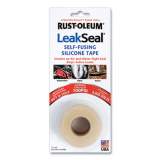 Rust-Oleum LeakSeal Self-Fusing Silicone Tape, 1" Core, 1" x 10 ft, Translucent (275796)