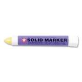 Sakura Solid Paint Marker, Bullet Tip, Yellow, Dozen (XSC3DZ)
