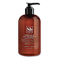Hand Soap, Vanilla and Lily Blossom Scent, 12 oz, 3/Box (00679BX)