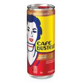 BUSTELO cool Ready to Drink Espresso Beverage, Caf con Leche: Espresso with Milk, 8 oz Can, 12/Carton (24458766)