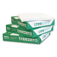 TreeZero 100% Tree-Free Paper, 92 Bright, 20 lb, 8.5 x 11, White, 500 Sheets/Ream, 3 Reams/Carton (24443014)