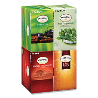 Tea K-Cups, Assorted, 0.11 oz K-Cups, 24/Box, 4 Boxes/Carton (54192)