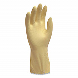 Pro L6500 Series Flock-Lined Latex Gloves, 12" Long, Small, Yellow, 12 Pairs (LSM6500)