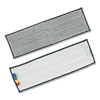 Excella Reusable Mopping Pad, 20 x 6, Gray with Color-Coding Tabs (EF40M)