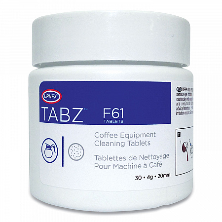 Tabz Coffee Equipment Cleaning Tablets, 0.14 oz Tablet, 30 Tablets/Jar (60031)