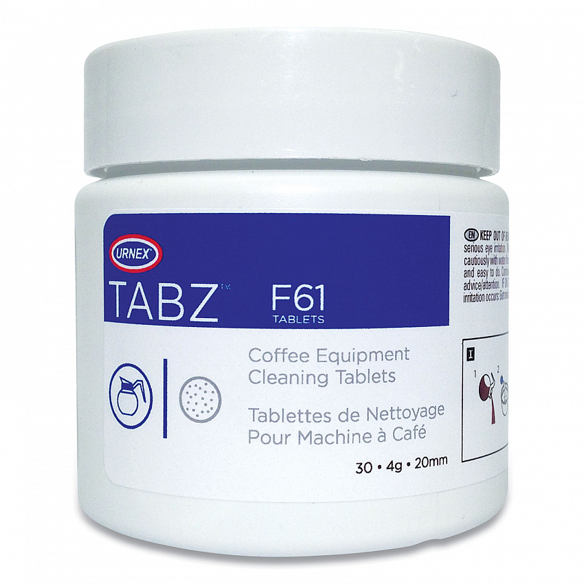 Tabz Coffee Equipment Cleaning Tablets, 0.14 oz Tablet, 30 Tablets/Jar (60031)