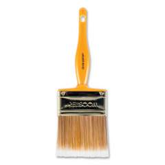 Wooster Softip Paint Brush, Flat Profile, 3" Wide, Plastic Kaiser Handle (24385250)